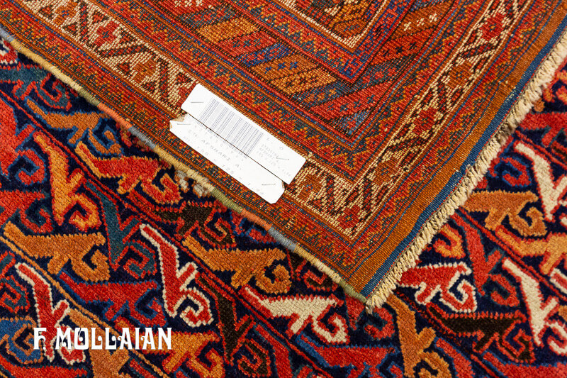 Tapis Tribal Persan Afshari n°:37830794